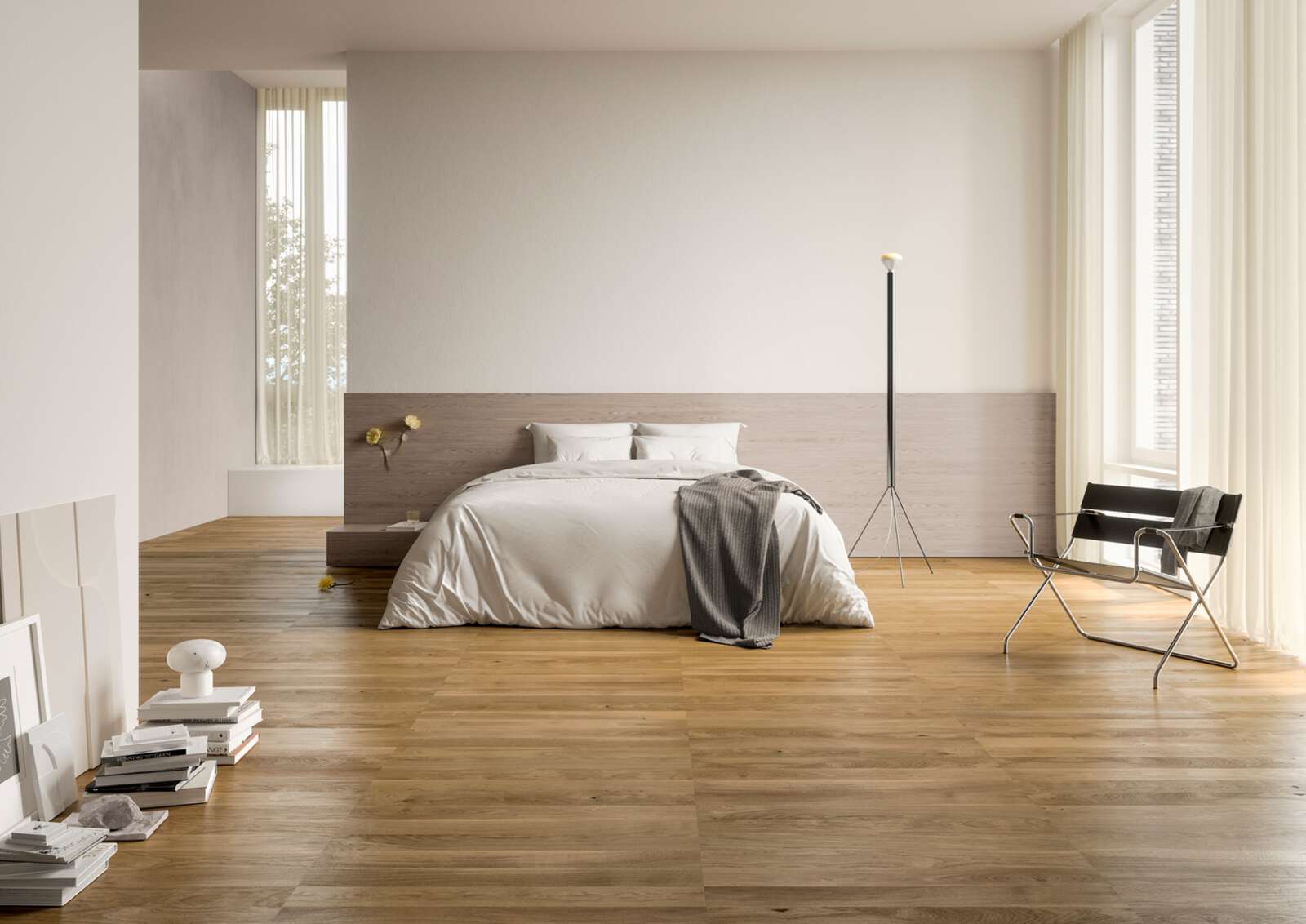 Herringbone Flooring Bauwerk Cleverpark 900 Oak Caramello 34 oiled brushed – 2