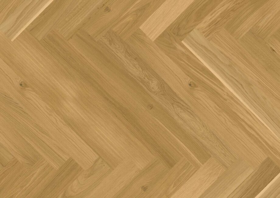 Herringbone Flooring Bauwerk Cleverpark 900 Oak Mandorla 34 B-Protect