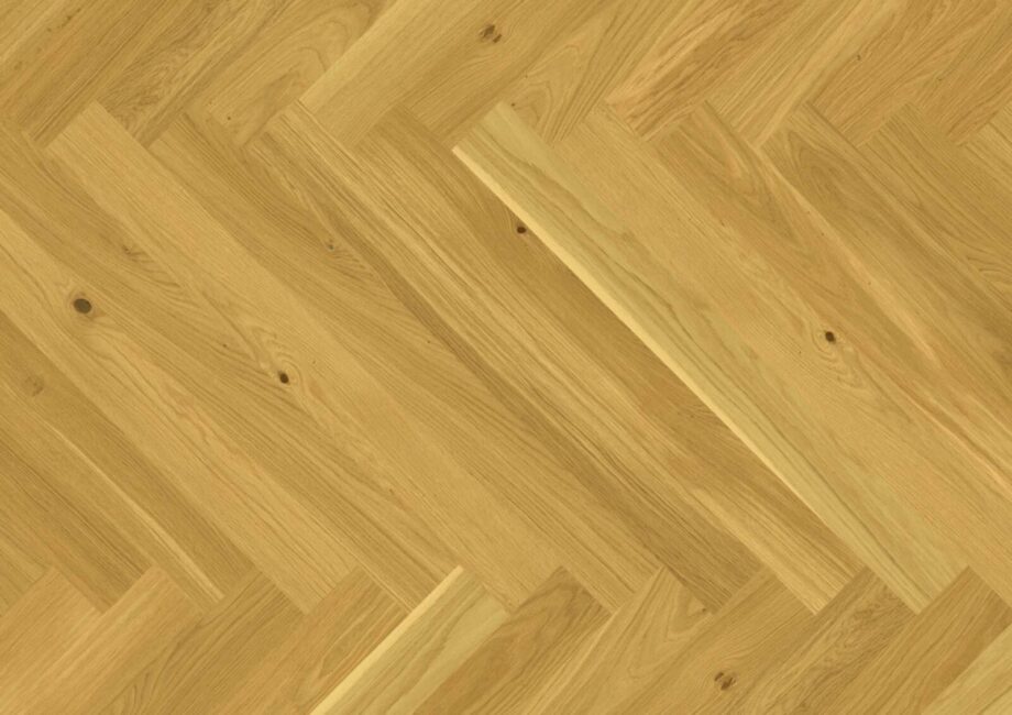 Herringbone Flooring Bauwerk Cleverpark 900 Oak Nature 34 oiled brushed – board view Herringbone Flooring Bauwerk Cleverpark 900 Oak Nature 34 oiled brushed