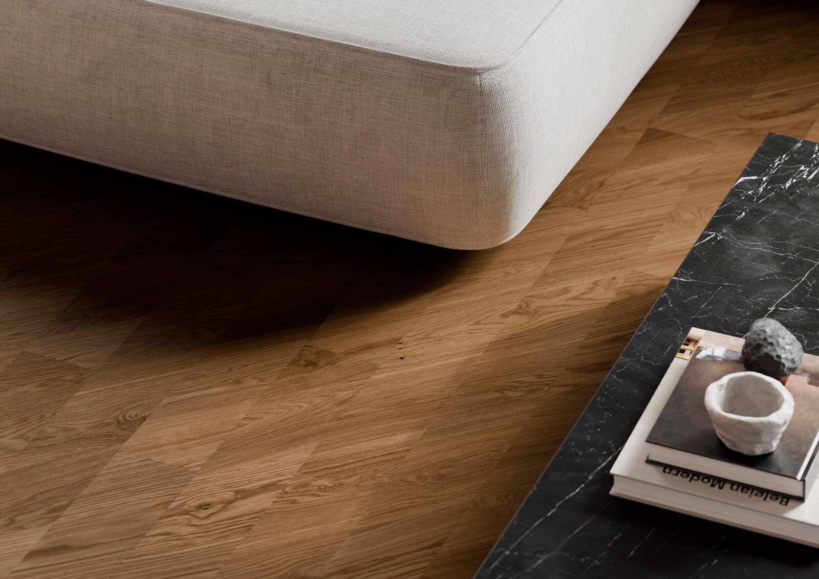 Herringbone Flooring Bauwerk Spinpark Oak Caramello 15 oiled sanded – 2