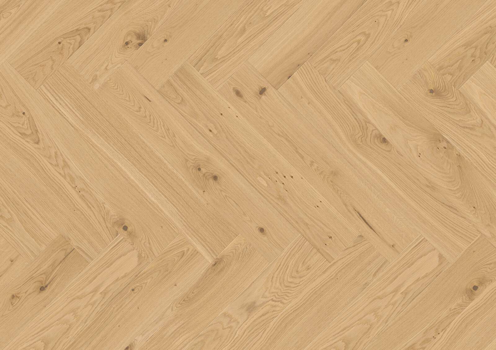 Herringbone Flooring Bauwerk Vectorpark Oak Crema 35 B-Protect brushed