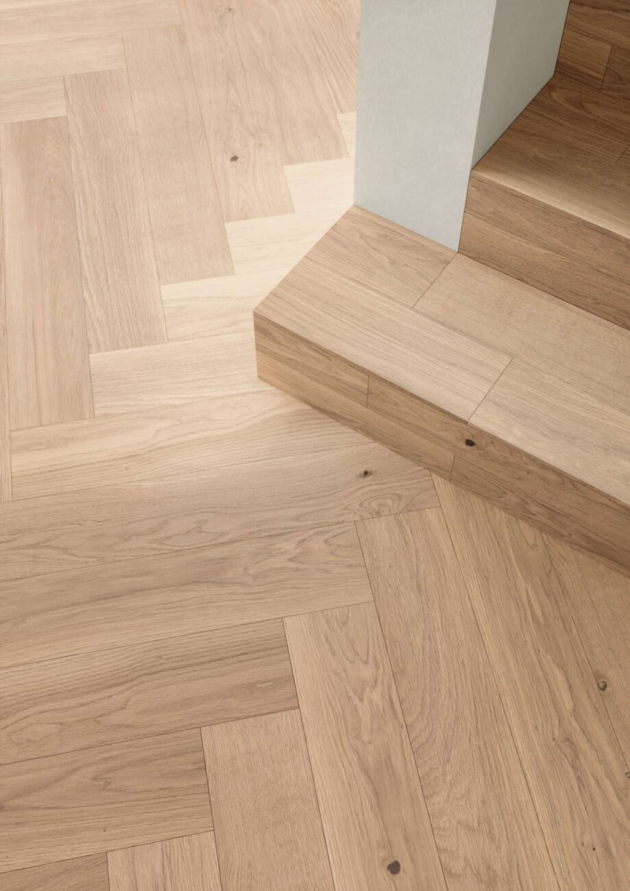 Herringbone Flooring Bauwerk Vectorpark Oak Farina 24 B-Protect brushed – interior 3 Herringbone Flooring Bauwerk Vectorpark Oak Farina 24 B-Protect brushed – 4