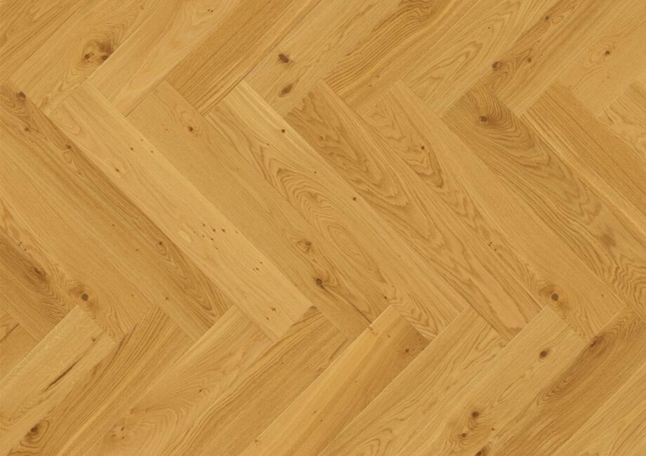 Herringbone Flooring Bauwerk Vectorpark Oak Nature 35 matt lacquered sanded