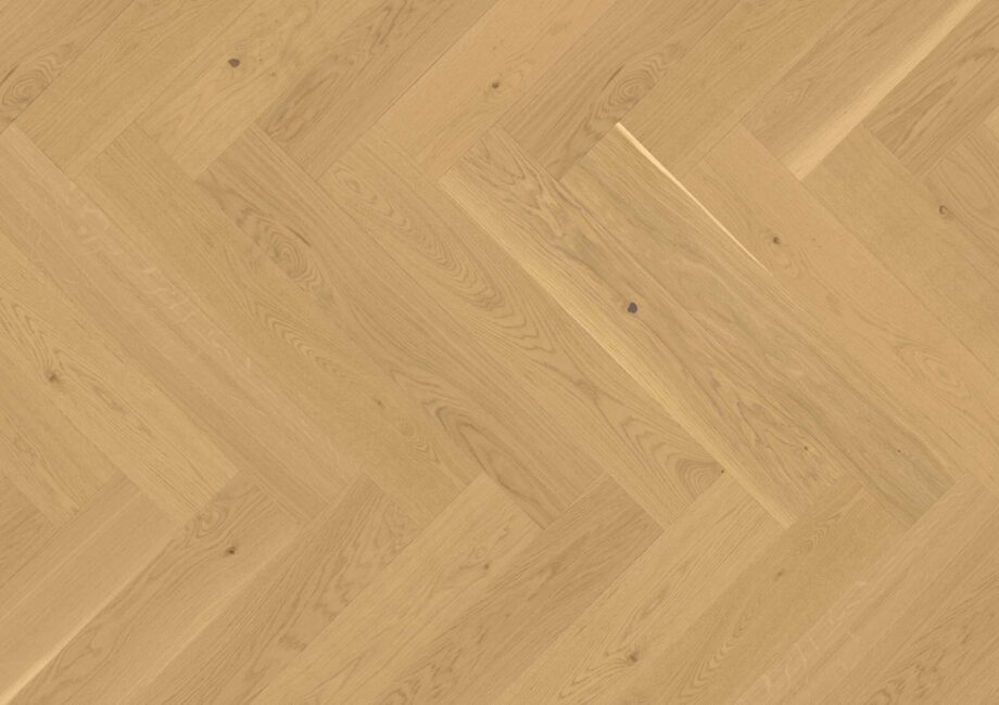 Herringbone Flooring Bauwerk Vectorpark Oak Avorio 24 oiled brushed – board view Herringbone Flooring Bauwerk Vectorpark Oak Avorio 24 oiled brushed