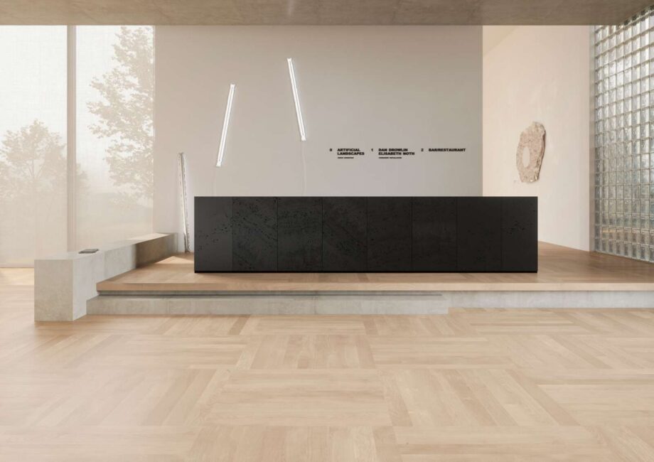 Herringbone Parquet Flooring Bauwerk Cleverpark 900 Oak Farina 34 oiled – 2
