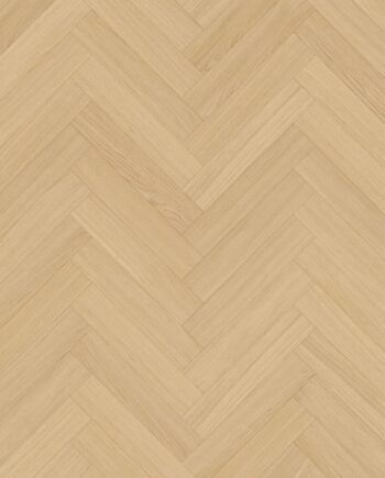 Herringbone Parquet Flooring Parky Swing Ivory Oak Premium, oak veneer, brushed, super matt lacquer, 593 x 121 x 10 mm