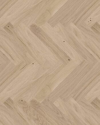 Herringbone parquet Oak beveled brushed light matt lacquer