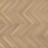 Herringbone parquet Oak Natur white oiled