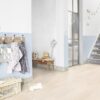 Parkett Tarkett, Grace, Tamm White Lace (valge) Plank XT, 1-lip, 2 külge mikrofa 4 Tammeparkett Tarkett Grace White Lace Plank XT esikus