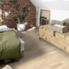 Saareparkett Tarkett Shade Linen White TreS magamistoas