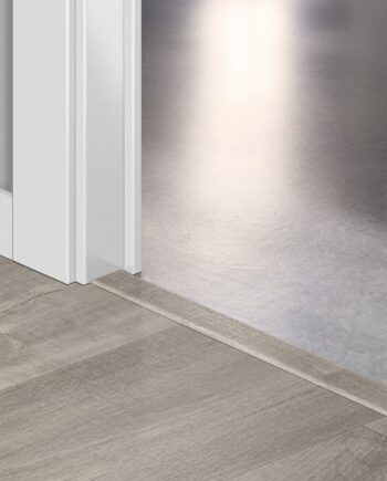 Incizo 5-in-1 transition profile Quick-Step Canyon Oak Grey With Saw Cuts for rigid LVT vinyl (Alpha), 8x45x2000 mm