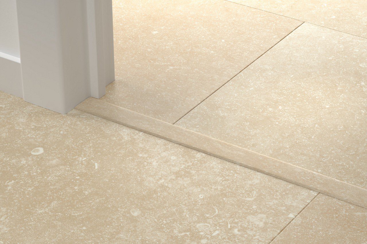 Incizo 5-in-1 transition profile Quick-Step Limestone for laminate, 13x48x2150 mm