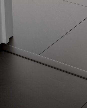 Incizo 5-in-1 transition profile Quick-Step Black Slate for laminate, 13x48x2150 mm