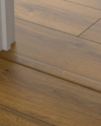 Incizo 5-in-1 transition profile Quick-Step Cocoa Brown Oak for laminate, 13x48x2150 mm