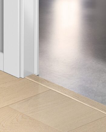 Incizo 5-in-1 transition profile Quick-Step Polar Oak Matt for parquet, wood veneer, 17x54x2150 mm