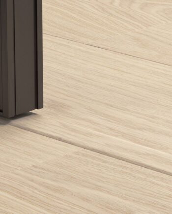 Incizo 5-in-1 transition profile Quick-Step Pure Oak Polar for rigid LVT vinyl (Alpha), 8x45x2000 mm