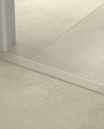Incizo 5-in-1 transition profile Quick-Step Sandstone Concrete for rigid LVT vinyl (Alpha), 8x45x2000 mm