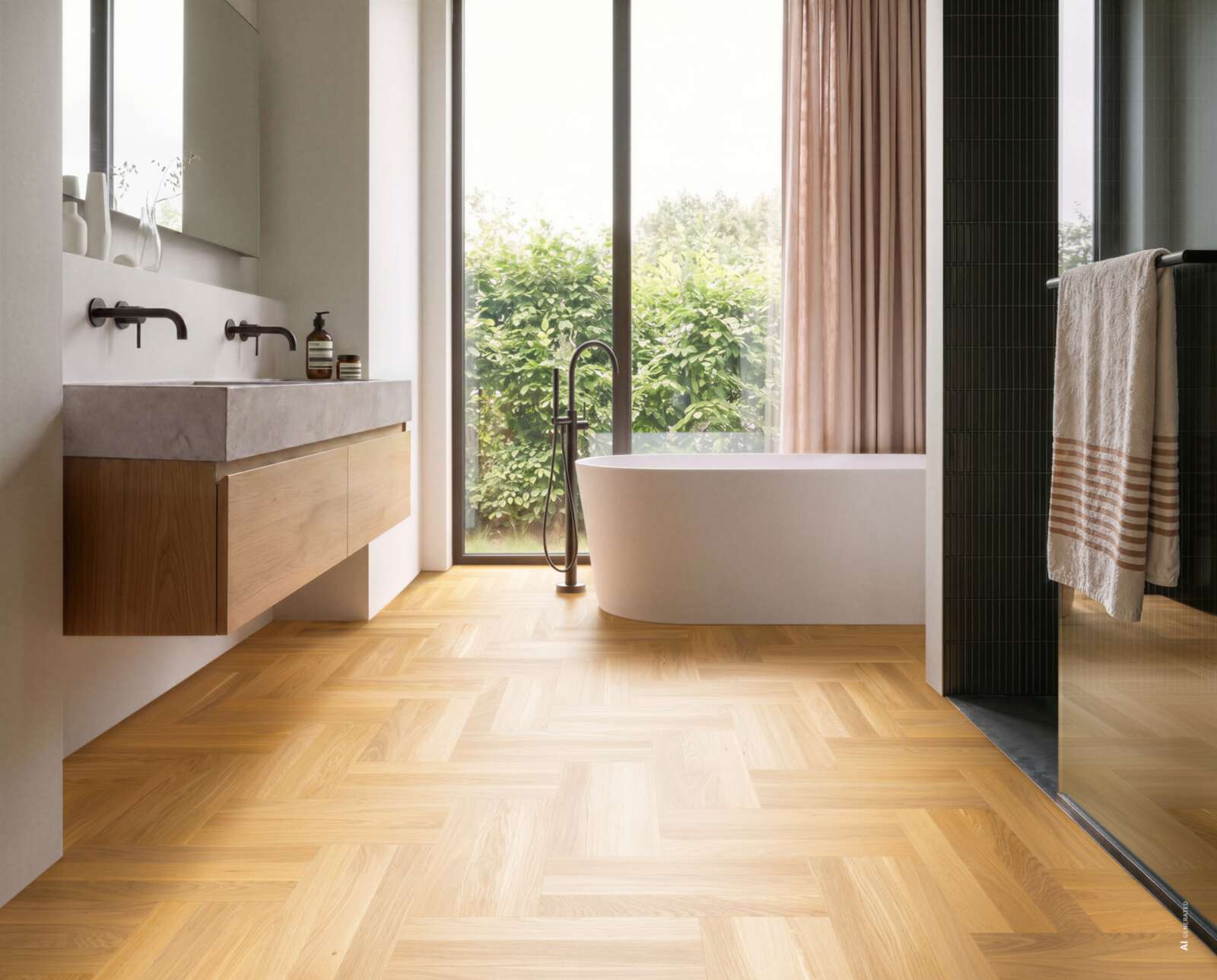 Herringbone Flooring Bauwerk Monopark Oak Nature 15 oiled sanded – 4