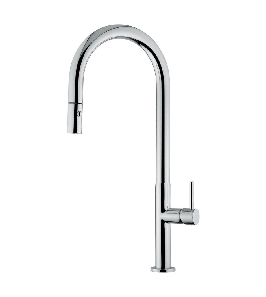 Kitchen mixer Emmevi Ade 78067P with pull-out spray