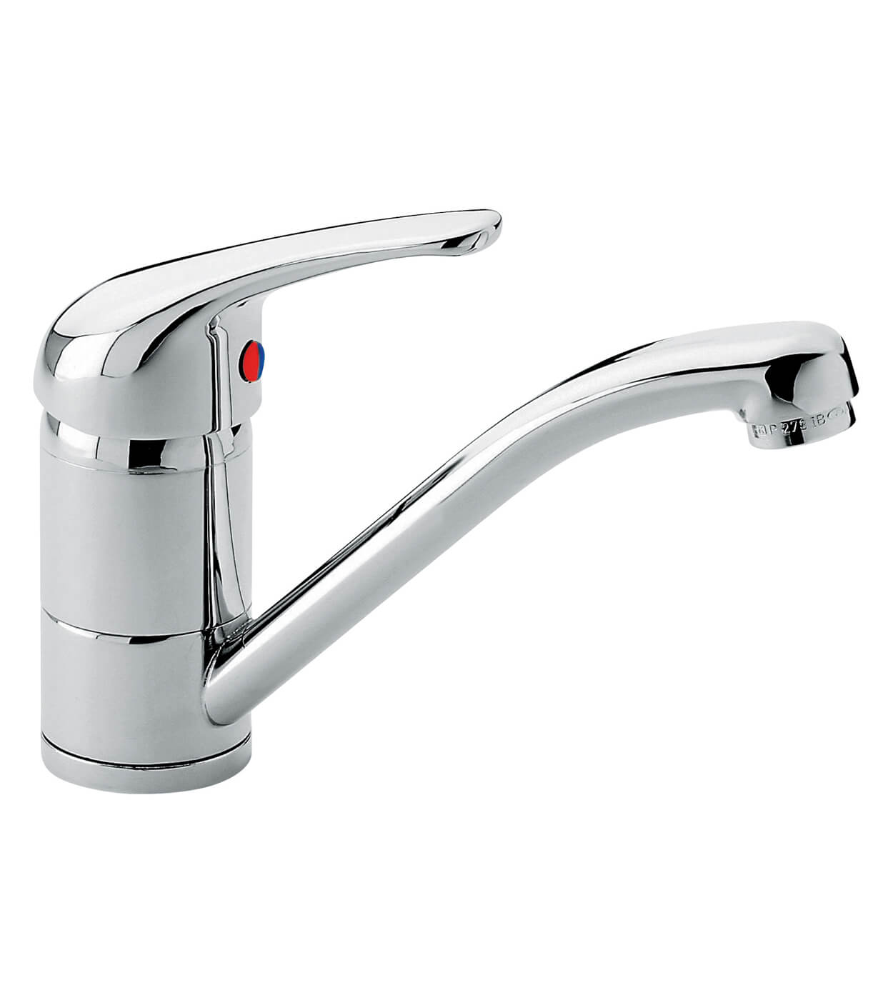 Kitchen mixer Emmevi Ambra 9007CC with short swivel spout
