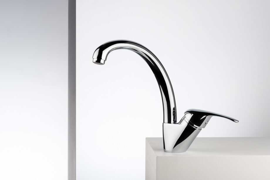 Kitchen mixer Emmevi Ambra 9087CC with short swivel spout – 2