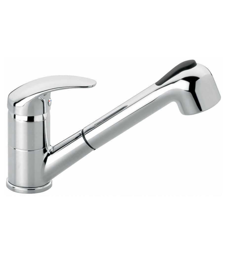Kitchen mixer Emmevi Anubis 7065 with pull-out spray, chrome Kitchen mixer Emmevi Anubis 7065 with pull-out spray