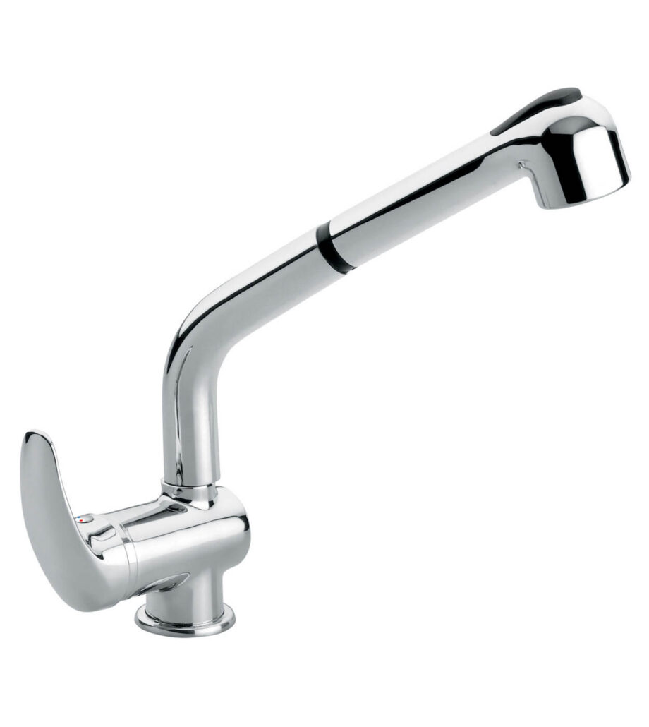 Kitchen mixer Emmevi Anubis 7066 with pull-out spray