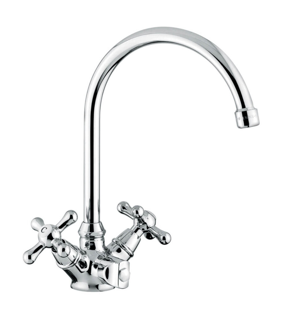 Kitchen mixer Emmevi Decò Classic 12427 with dishwasher connection, chrome Kitchen mixer Emmevi Decò Classic 12427 with dishwasher connection