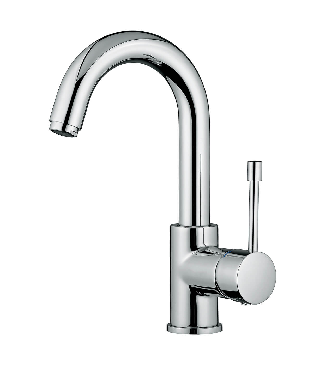 Kitchen mixer Emmevi Eden 71043ND with swivel spout, low pressure