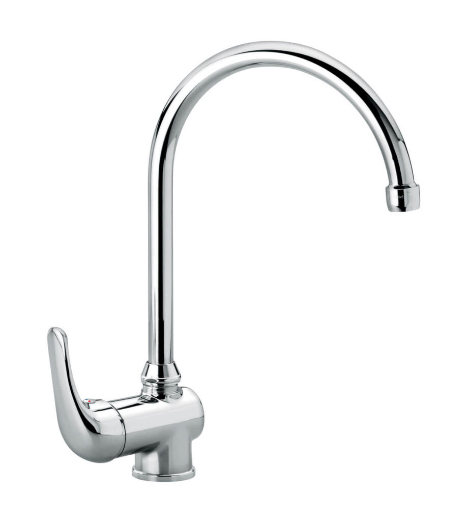 Kitchen mixer Emmevi Giglio 8074 with swivel spout, chrome Kitchen mixer Emmevi Giglio 8074 with swivel spout