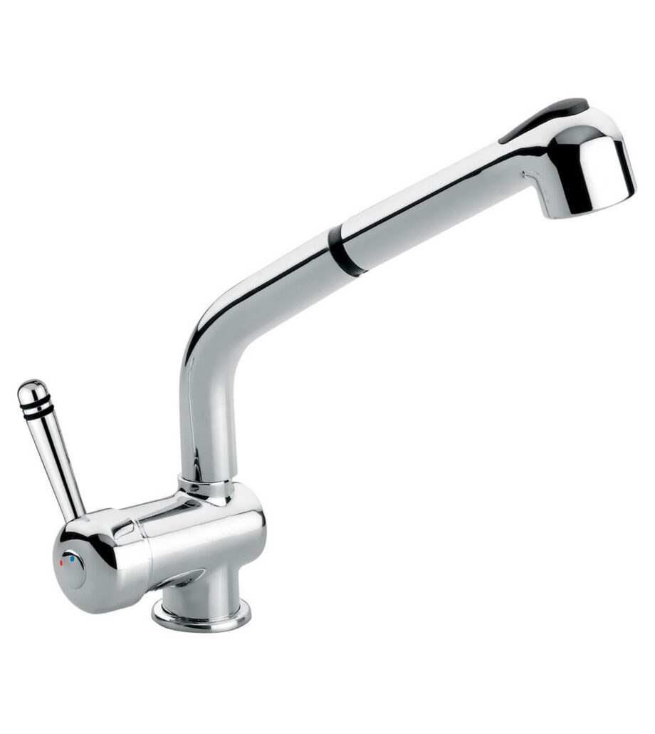 Kitchen mixer Emmevi Laguna 4066 with pull-out spray, chrome Kitchen mixer Emmevi Laguna 4066 with pull-out spray