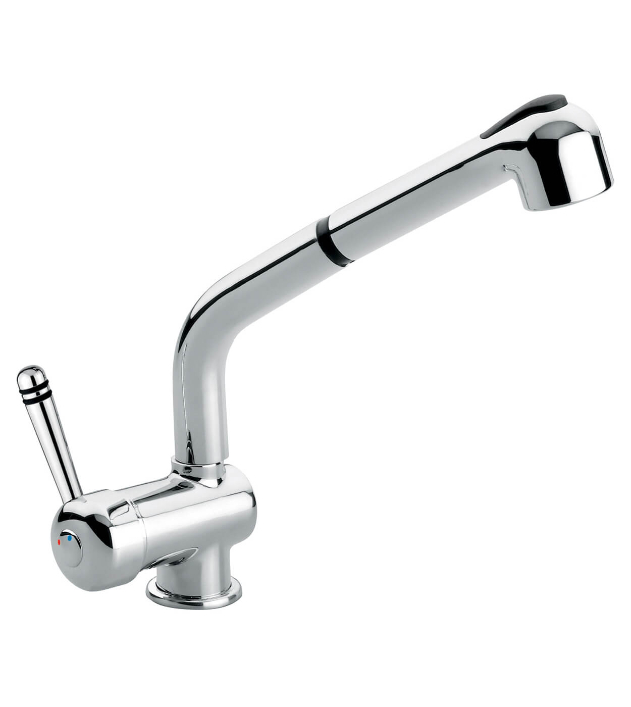 Kitchen mixer Emmevi Laguna 4066 with pull-out spray