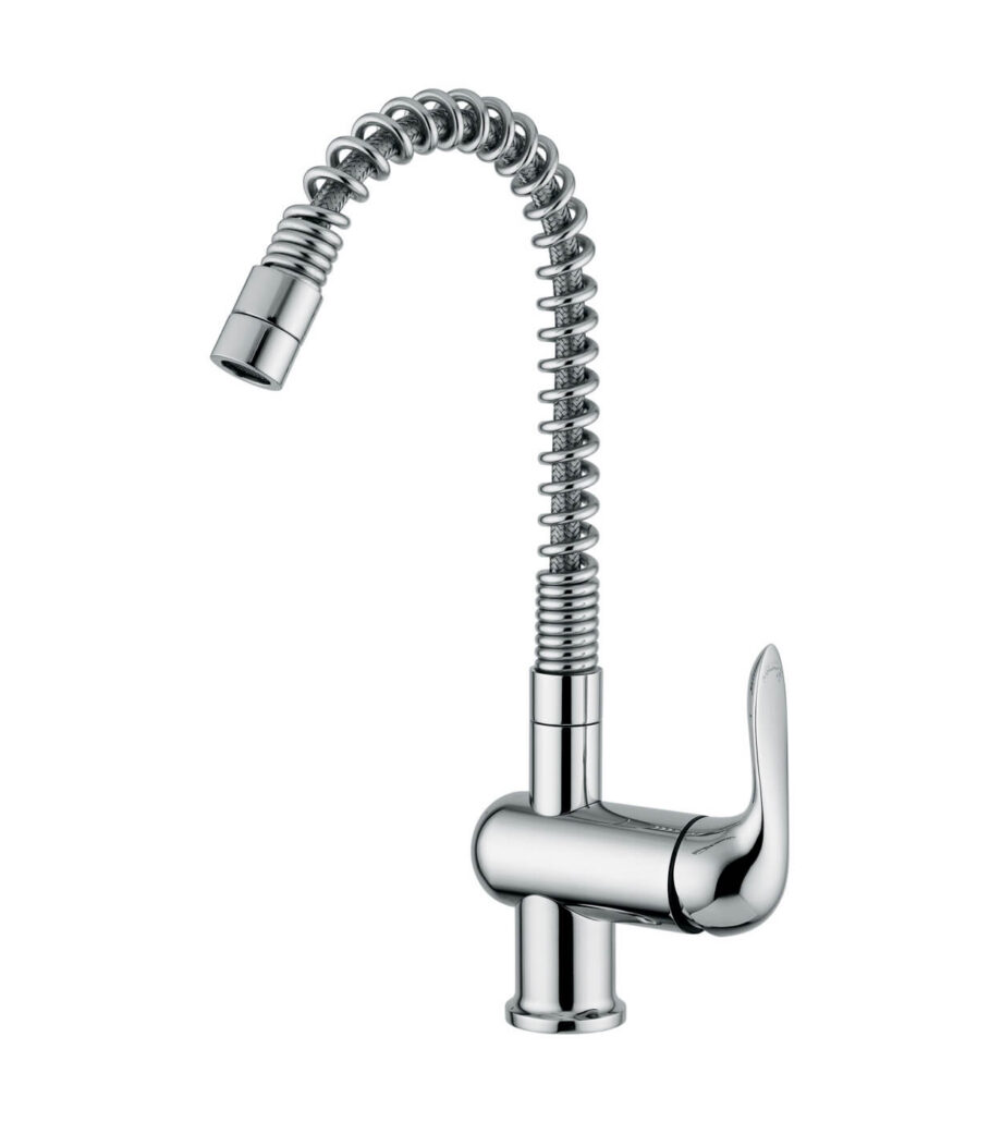 Kitchen mixer Emmevi Neco 91510 with swivel spout, chrome Kitchen mixer Emmevi Neco 91510 with swivel spout