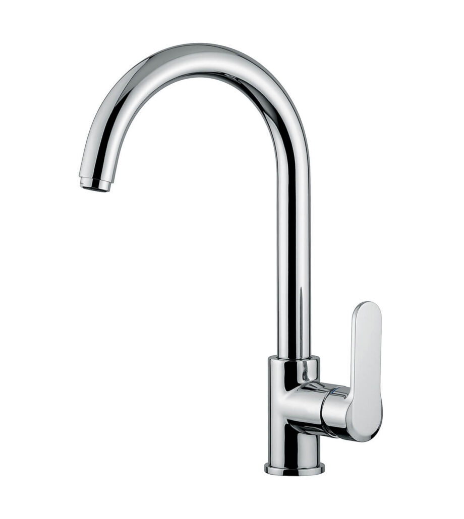 Kitchen mixer Emmevi Nefer 77047 with swivel spout, chrome Kitchen mixer Emmevi Nefer 77047 with swivel spout