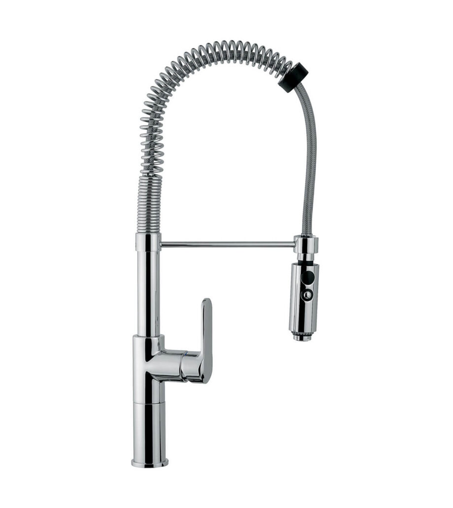 Kitchen mixer Emmevi Nefer 77110 with pull-out spray