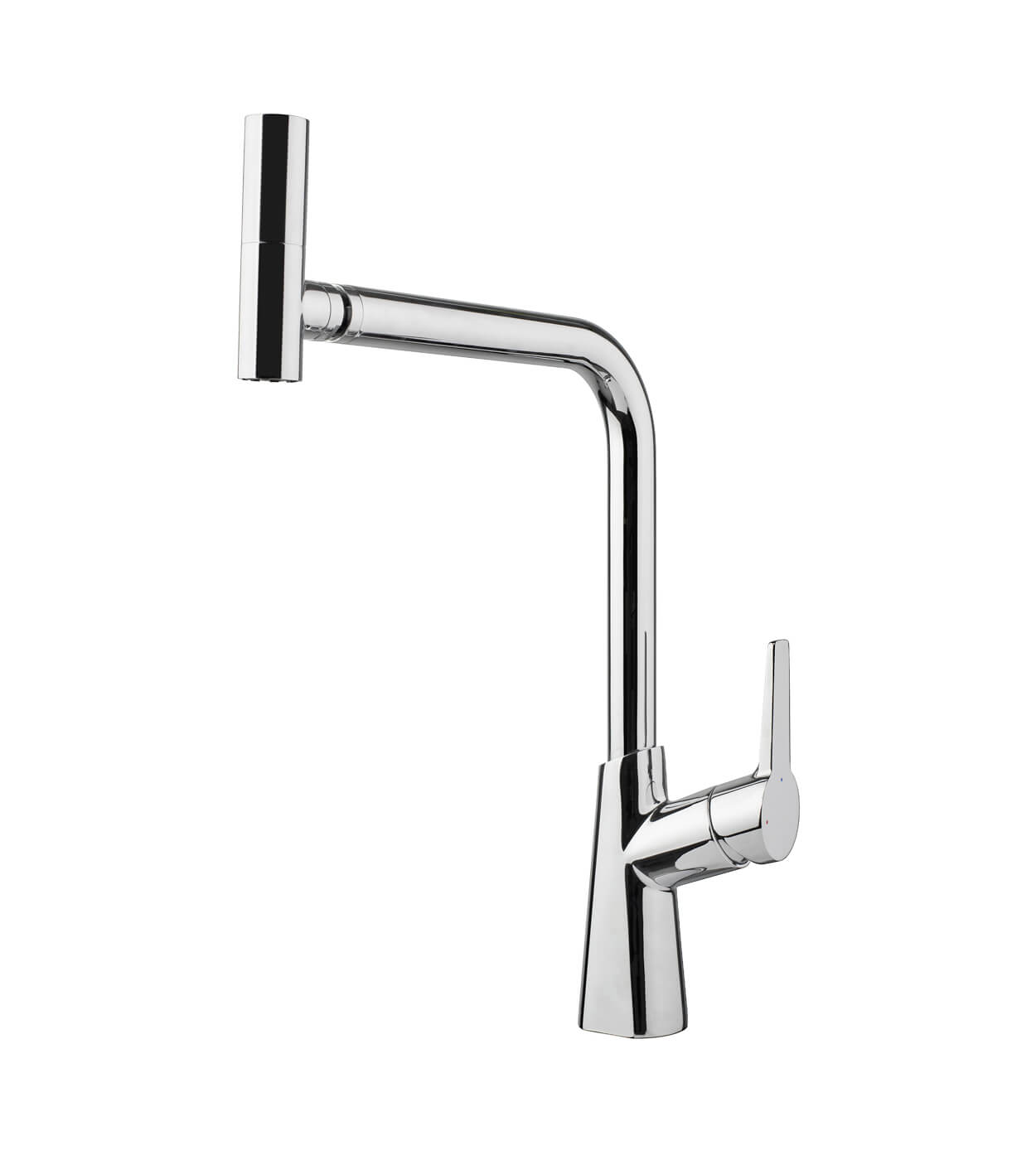 Kitchen mixer Emmevi Nicla 89078ES, tall L-shaped spout