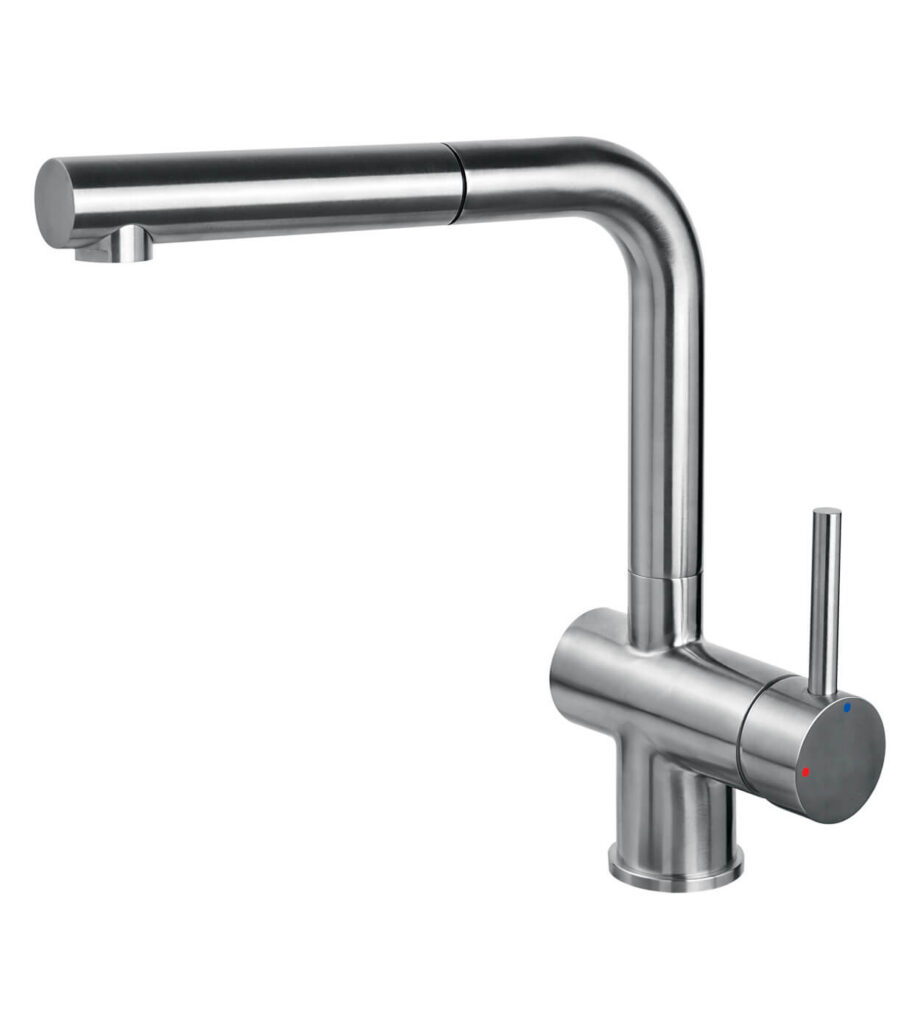 Kitchen mixer Emmevi Piper 45044INES with pull-out spray