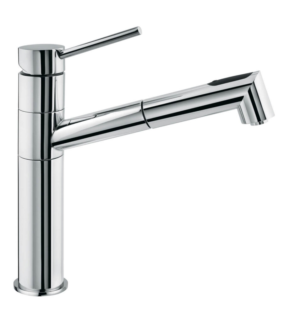 Kitchen mixer Emmevi Piper 45064BIG with pull-out spray, chrome Kitchen mixer Emmevi Piper 45064BIG with pull-out spray