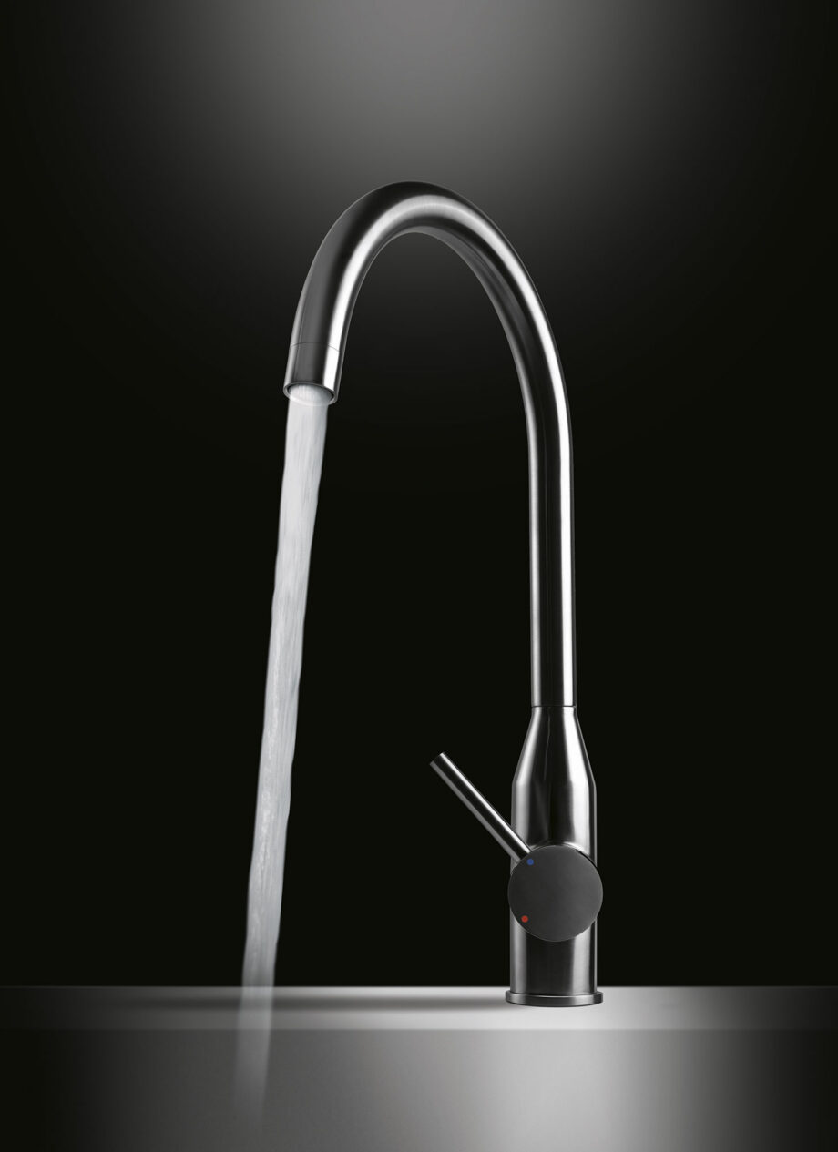 Kitchen mixer Emmevi Piper 45167INES with pull-out spray