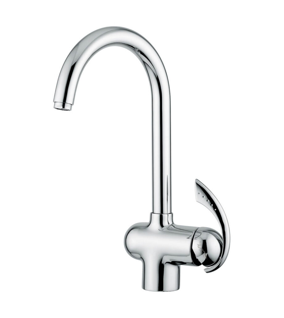 Kitchen mixer Emmevi Ramses 72077 with swivel spout, chrome Kitchen mixer Emmevi Ramses 72077 with swivel spout