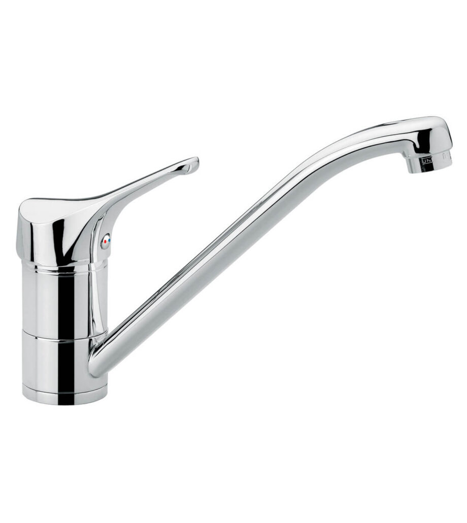 Kitchen mixer Emmevi Zeus 3007Z with swivel spout, chrome Kitchen mixer Emmevi Zeus 3007Z with swivel spout