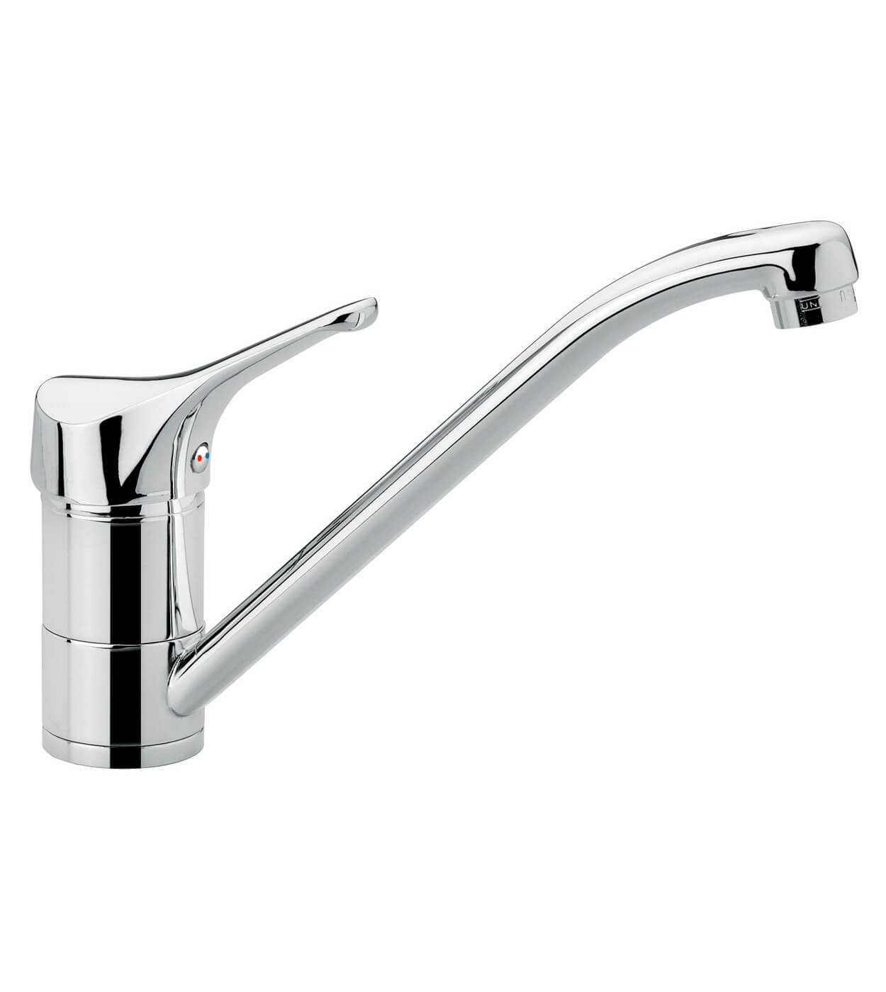 Kitchen mixer Emmevi Zeus 3007ZND with swivel spout, low pressure