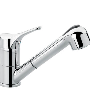 Kitchen mixer Emmevi Zeus 3065ZND with pull-out spray, low pressure
