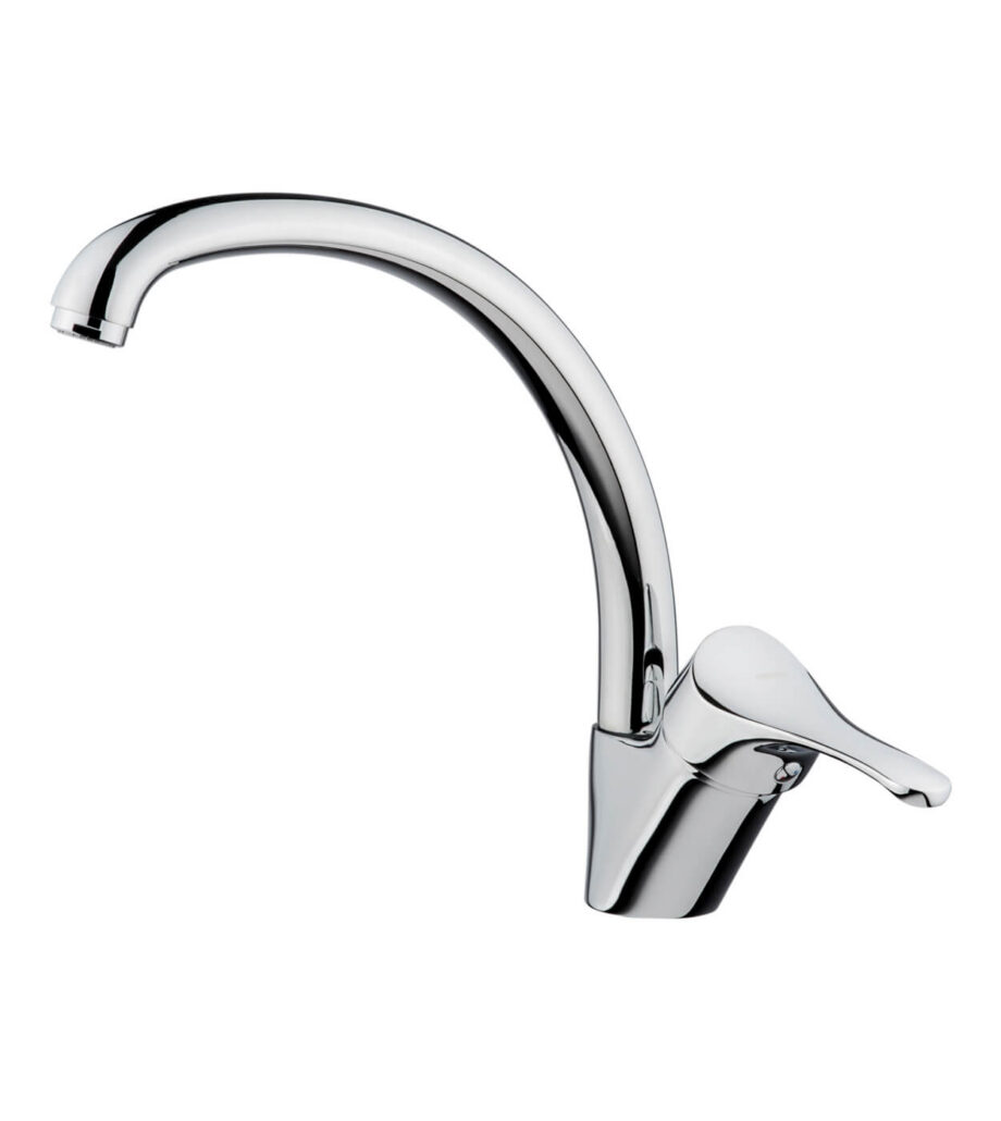 Kitchen mixer Emmevi Zeus 3087Z with swivel spout, chrome Kitchen mixer Emmevi Zeus 3087Z with swivel spout