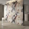 Stone-effect matt porcelain floor tile Tau Dorset Greige, 100x100 cm, greige, rectified – 2
