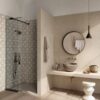 Stone effect porcelain ABK Poetry Stone Beige – view 5 Stone effect porcelain floor tile ABK Poetry Stone Trani Beige, 60x60 cm, 8.5 mm, natural matt, slip-resistant R10 – 5