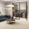 Stone effect porcelain ABK Poetry Stone Trani Ivory, slip-resistant – view 5 Stone effect porcelain floor tile ABK Poetry Stone Trani Ivory, 60x60 cm, 8.5 mm, natural matt, slip-resistant R10 – 5