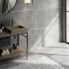 Stone effect decorative porcelain tile ABK Poetry Stone Fringe Grey, 60×60 cm, 8.5 mm, matt – view 3 Stone effect decorative porcelain tile ABK Poetry Stone Fringe Grey, 60x60 cm, 8.5 mm, matt – 3