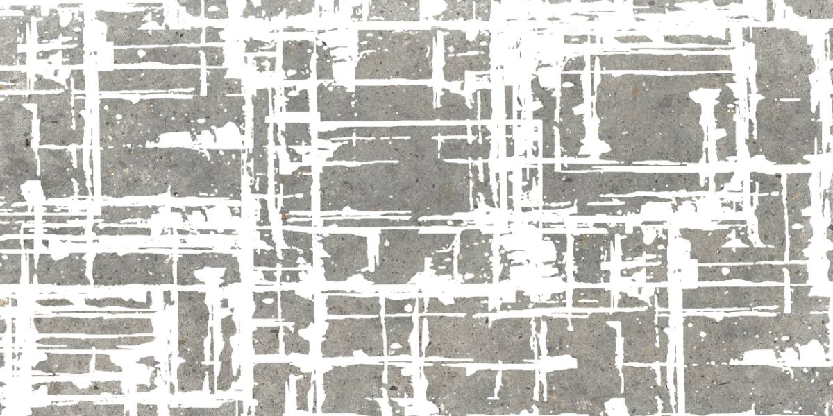 Stone effect decorative porcelain tile ABK Poetry Stone Lines Grey, 60x120 cm, 8.5 mm, matt – 2