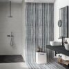 Stone effect decorative porcelain tile ABK Poetry Stone Reloaded Batik Graphite, 60x120 cm, 8.5 mm, patterned decor, matt – 3